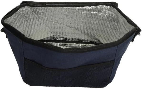 74L Folding Grocery Trolley Cart 4 Wheels Heavy Duty Portable Navy