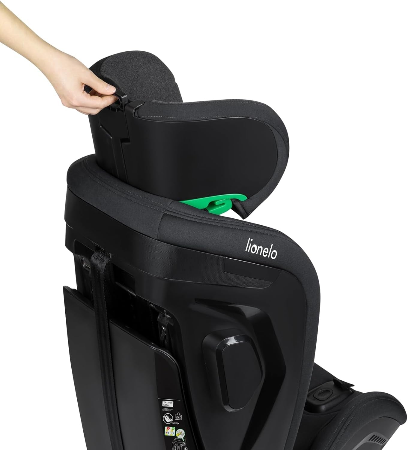 i-Size Child Car Seat 76–150cm ISOFIX Adjustable Headrest Side Protection