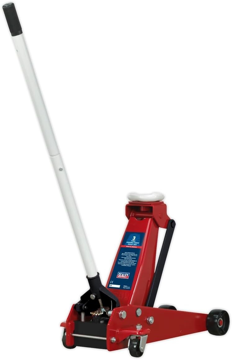 3 Ton Hydraulic Trolley Jack 195–515mm Heavy Duty Standard Chassis Car Van Lift