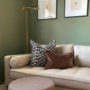 Brass LED Floor Lamp Touch Dimmer Tall Modern Standing Light Living Room