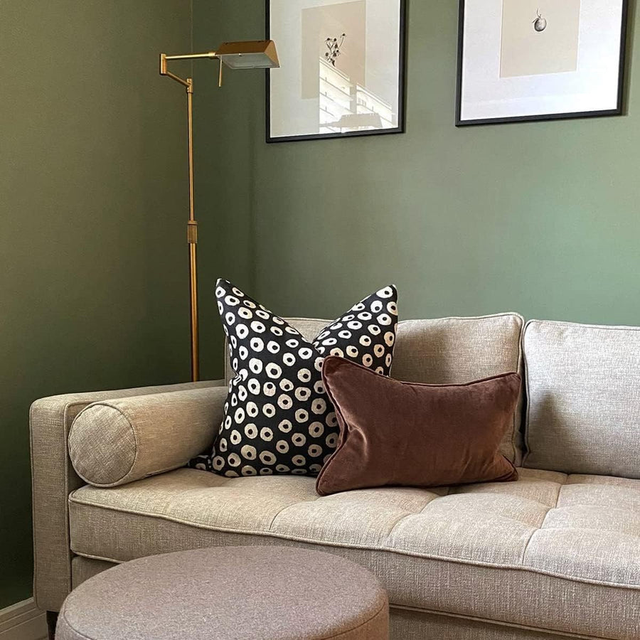 Brass LED Floor Lamp Touch Dimmer Tall Modern Standing Light Living Room