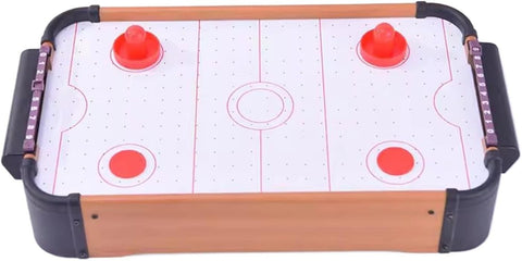 Wooden Tabletop Air Hockey Game 2 Player Fast Action Family Fun