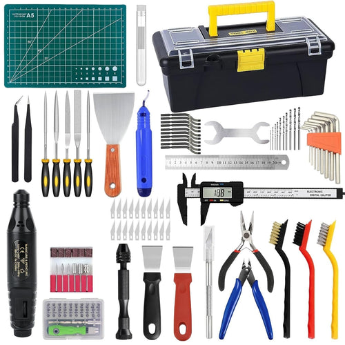 135PCS 3D Printer Tools Kit Nozzle Cleaning Polishing Deburring Set