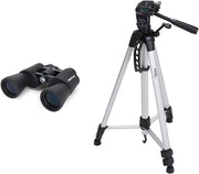 7x50 HD Porro Prism Binoculars with 60" Tripod for Stargazing & Outdoors