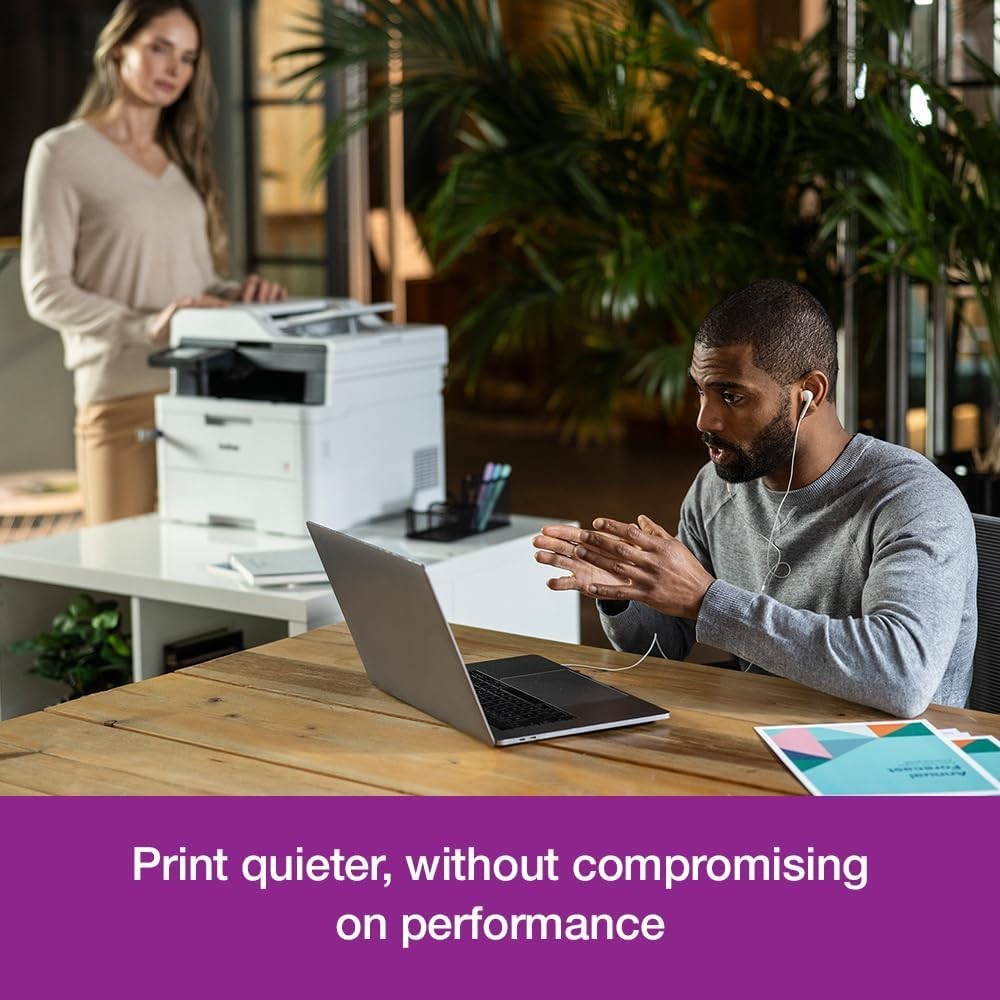 All-in-One Colour LED Printer A4 USB Wi-Fi Duplex Grey Office