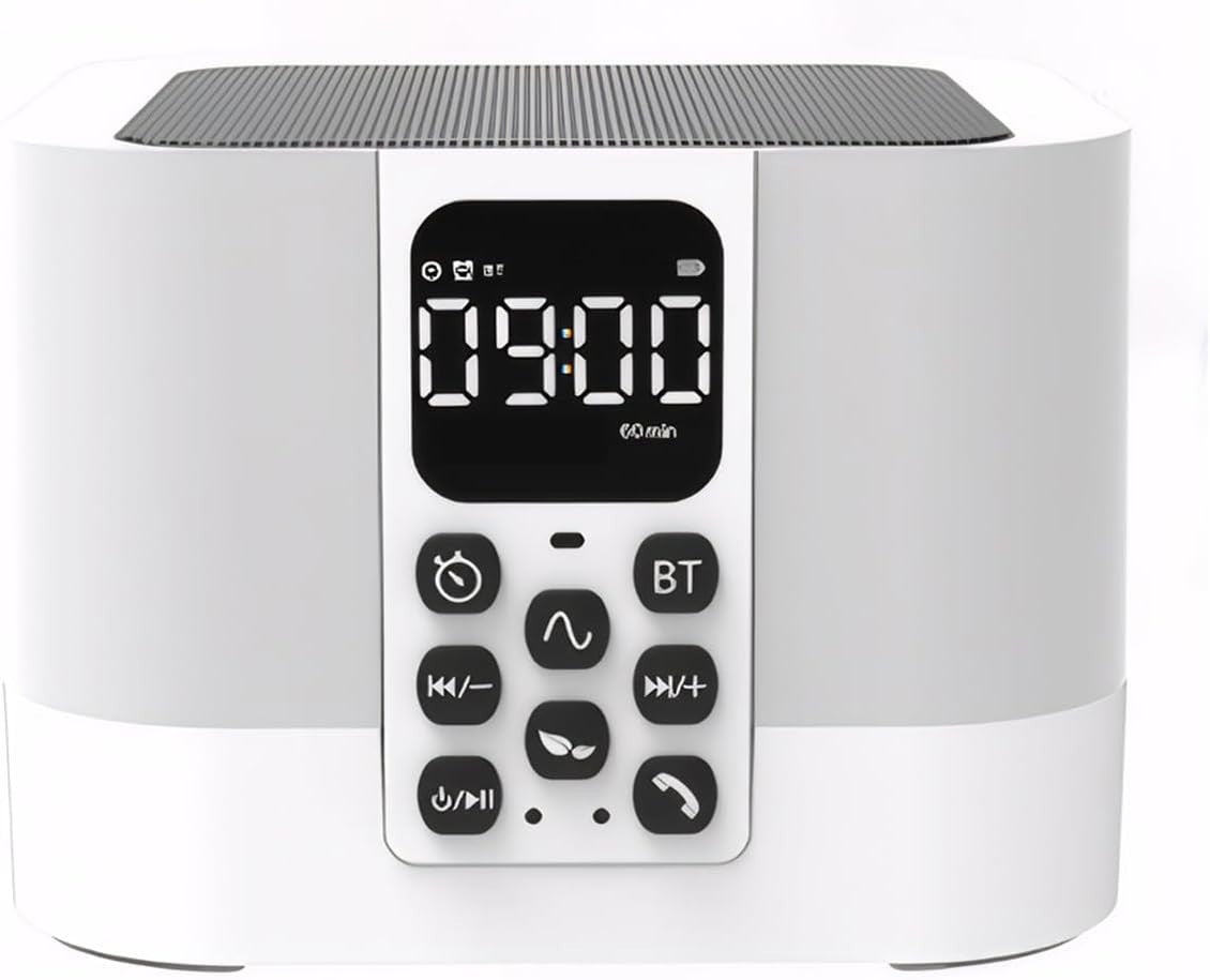 Portable White Noise Sound Machine for Sleep, 30 Sounds & Nightlight