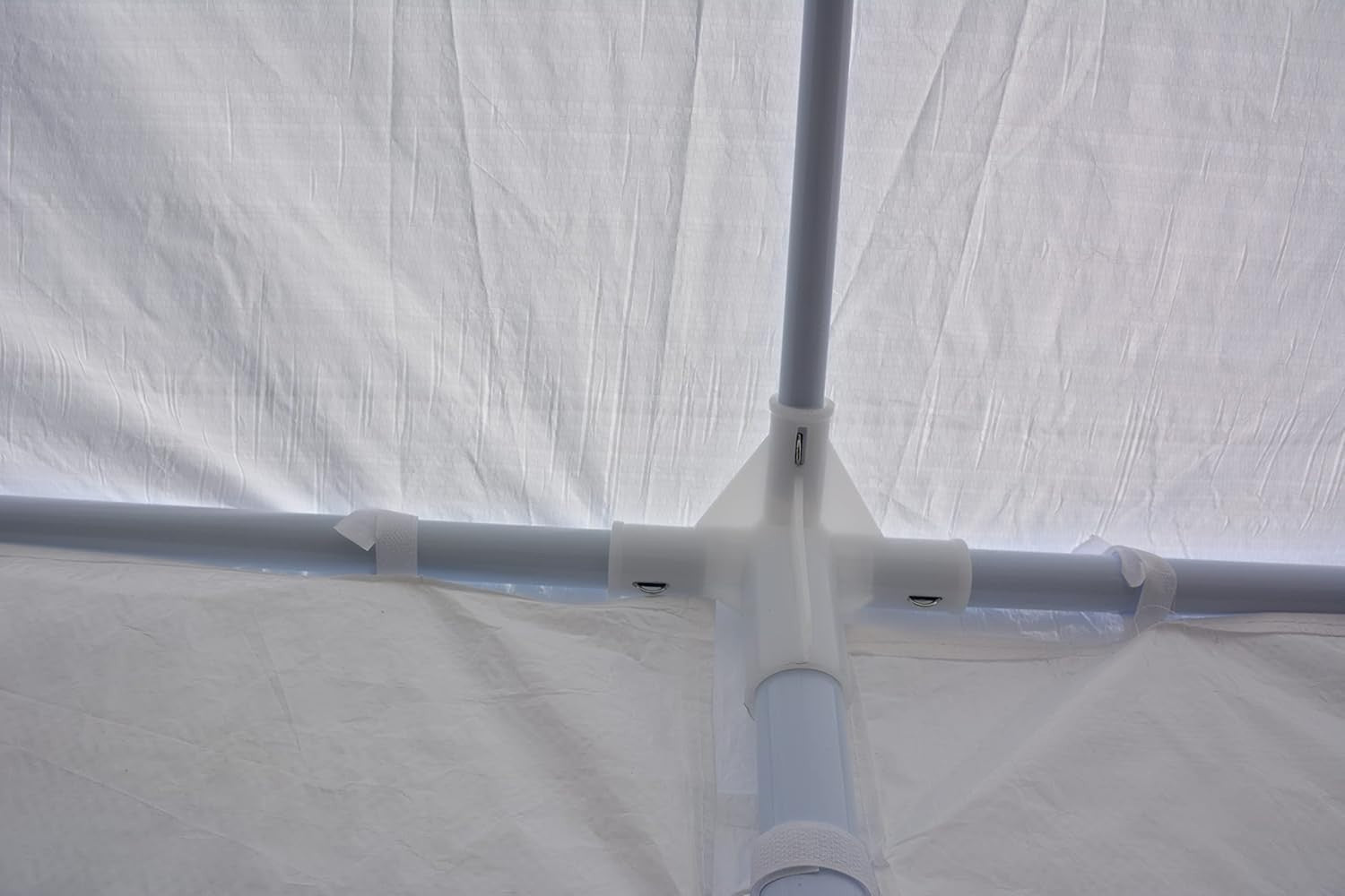 3x9M White Garden Marquee Party Tent Waterproof Outdoor PE Gazebo Canopy