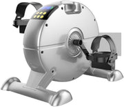 Compact Electric Pedal Exerciser LCD Low Impact Arm Leg Rehab