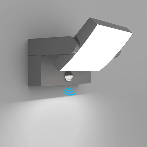 Motion Sensor Outdoor Wall Light IP65 Waterproof Adjustable LED Lamp