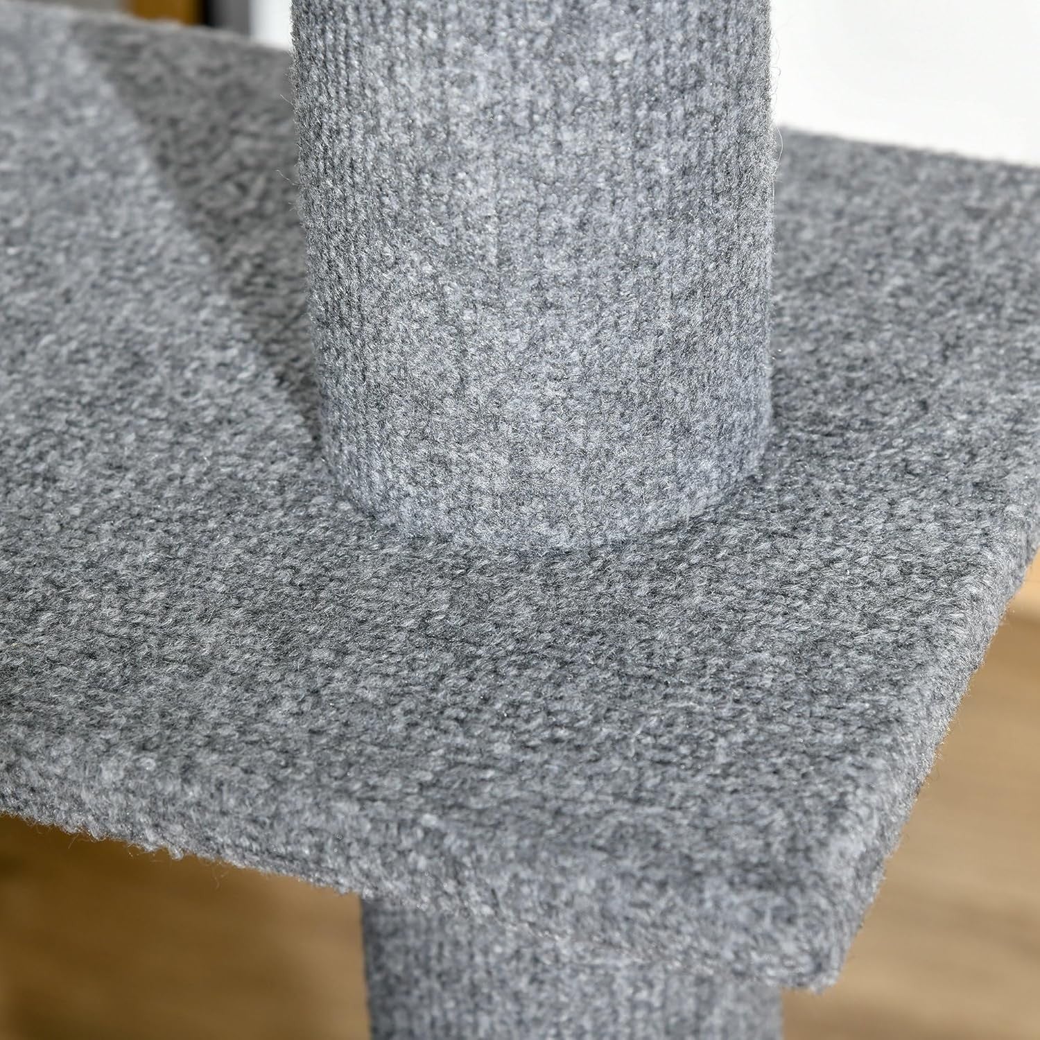 Floor to Ceiling Cat Tree Tower Adjustable 260cm Space Saving Climbing Posts