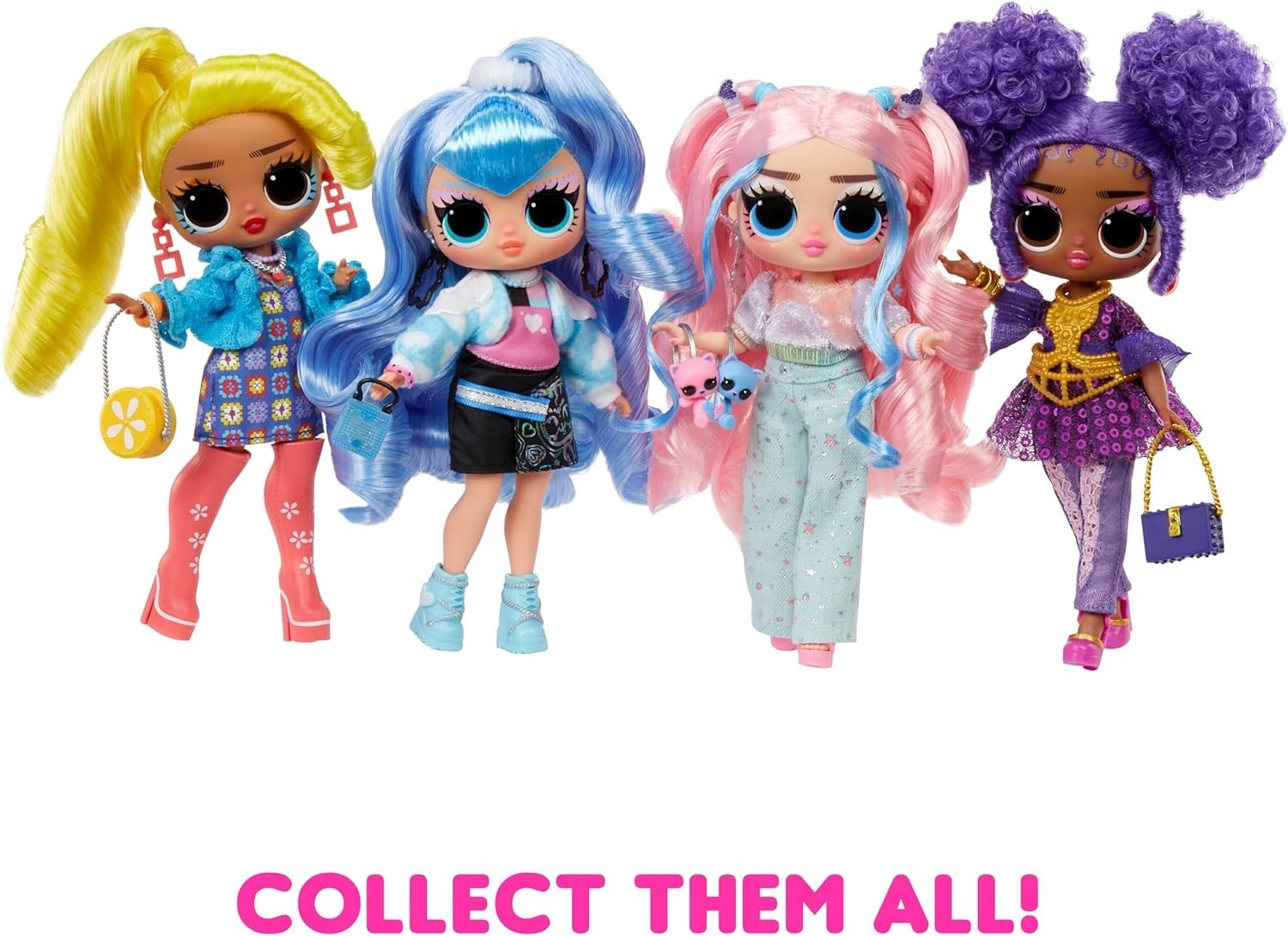 Fashion Doll Tweens Purple Hair 10+ Surprises Rock Star Accessories