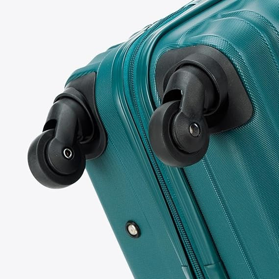 Lightweight Cabin Suitcase 4 Wheel Carry On Luggage With Lock