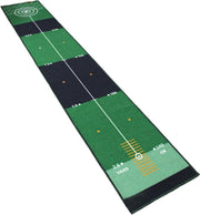 Golf Putting Practice Mat Indoor Trainer Distance Marker Home Office 33"