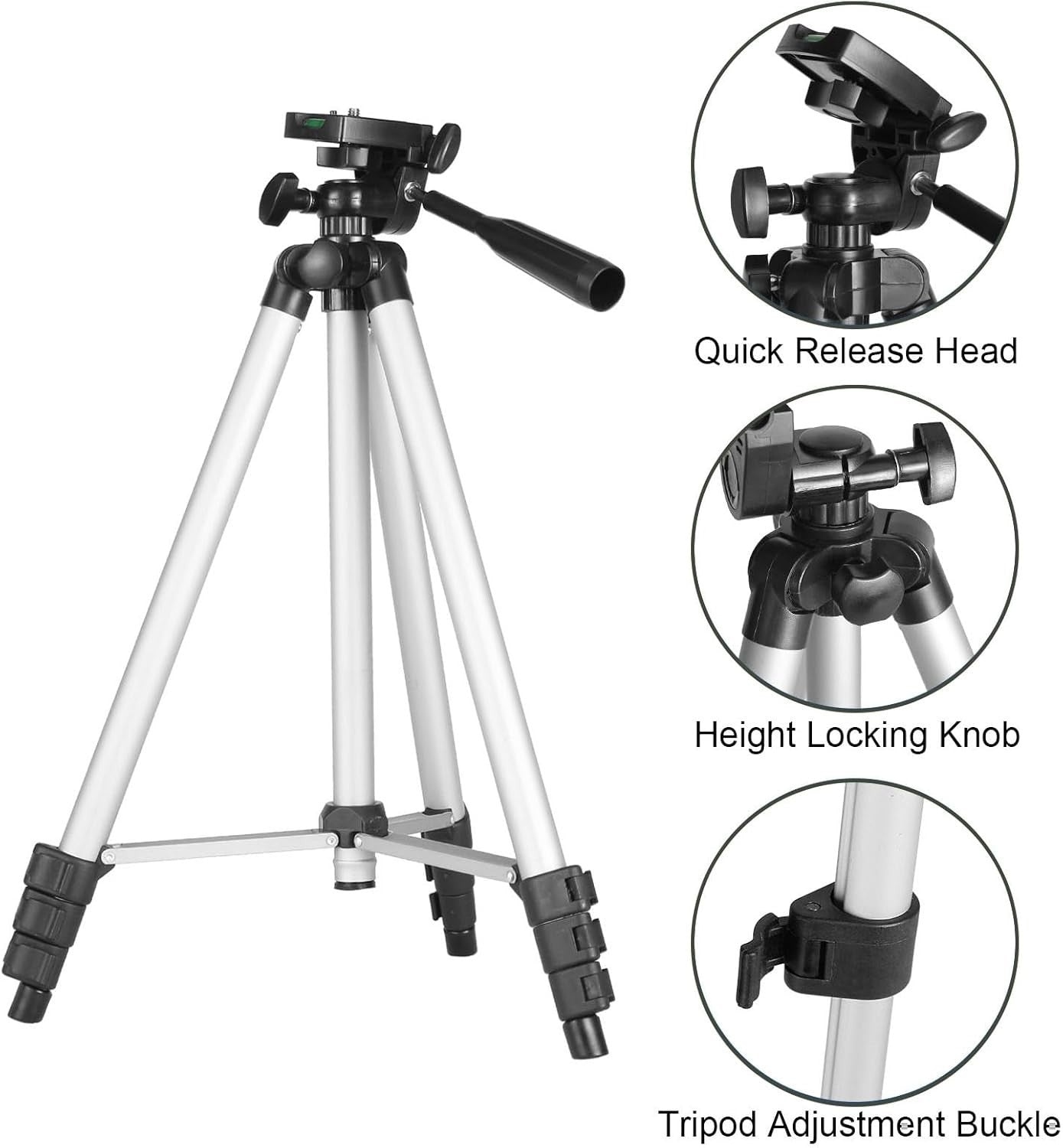 70 mm Refractor Telescope Portable AZ Mount Tripod Phone Adapter Blue