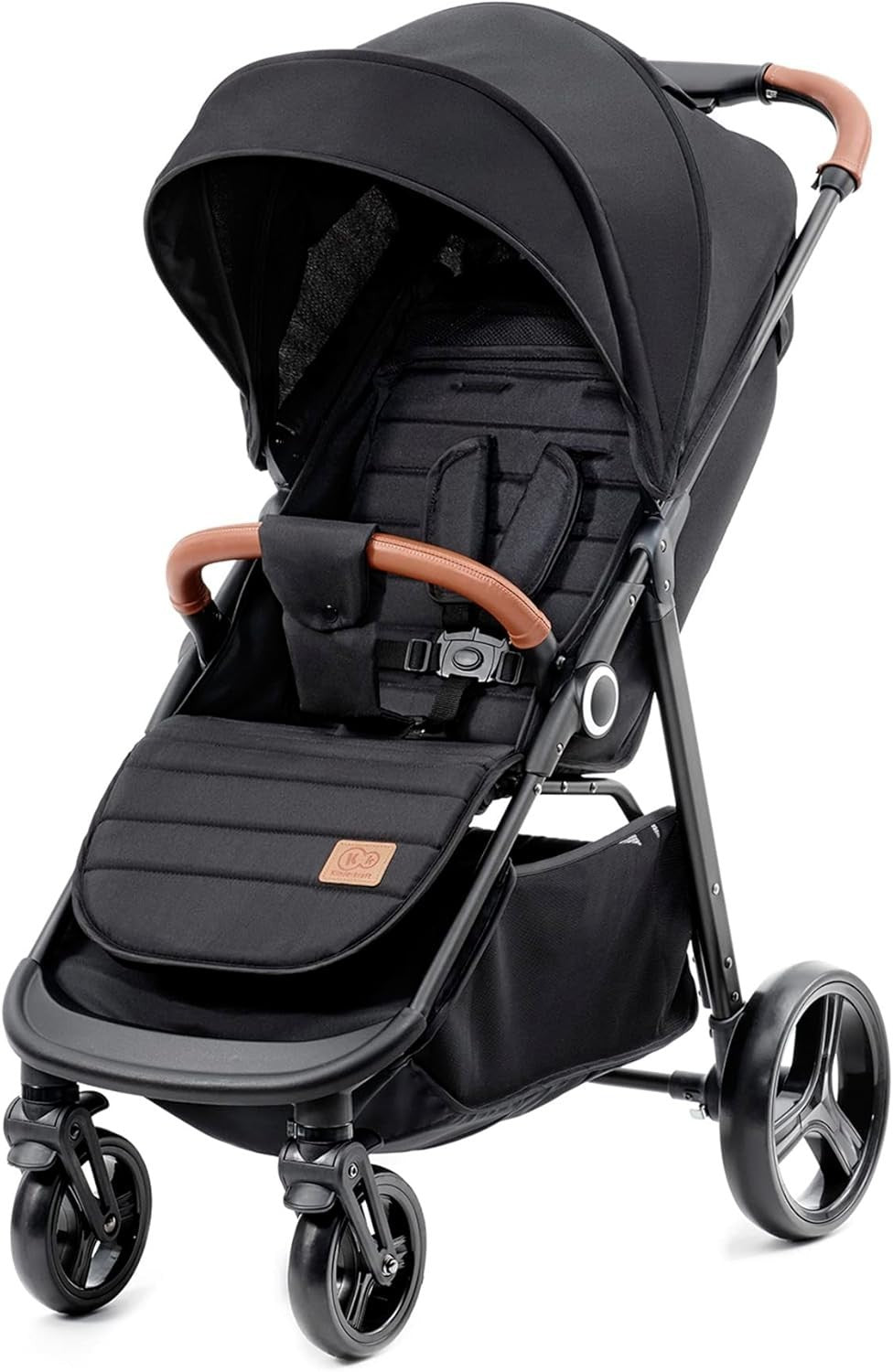 Large Baby Pushchair Stroller Lie Flat One Hand Fold All Terrain 22kg