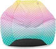 Kids Mermaid Bean Bag Chair Ombre Washable Seat Comfy Room Decor