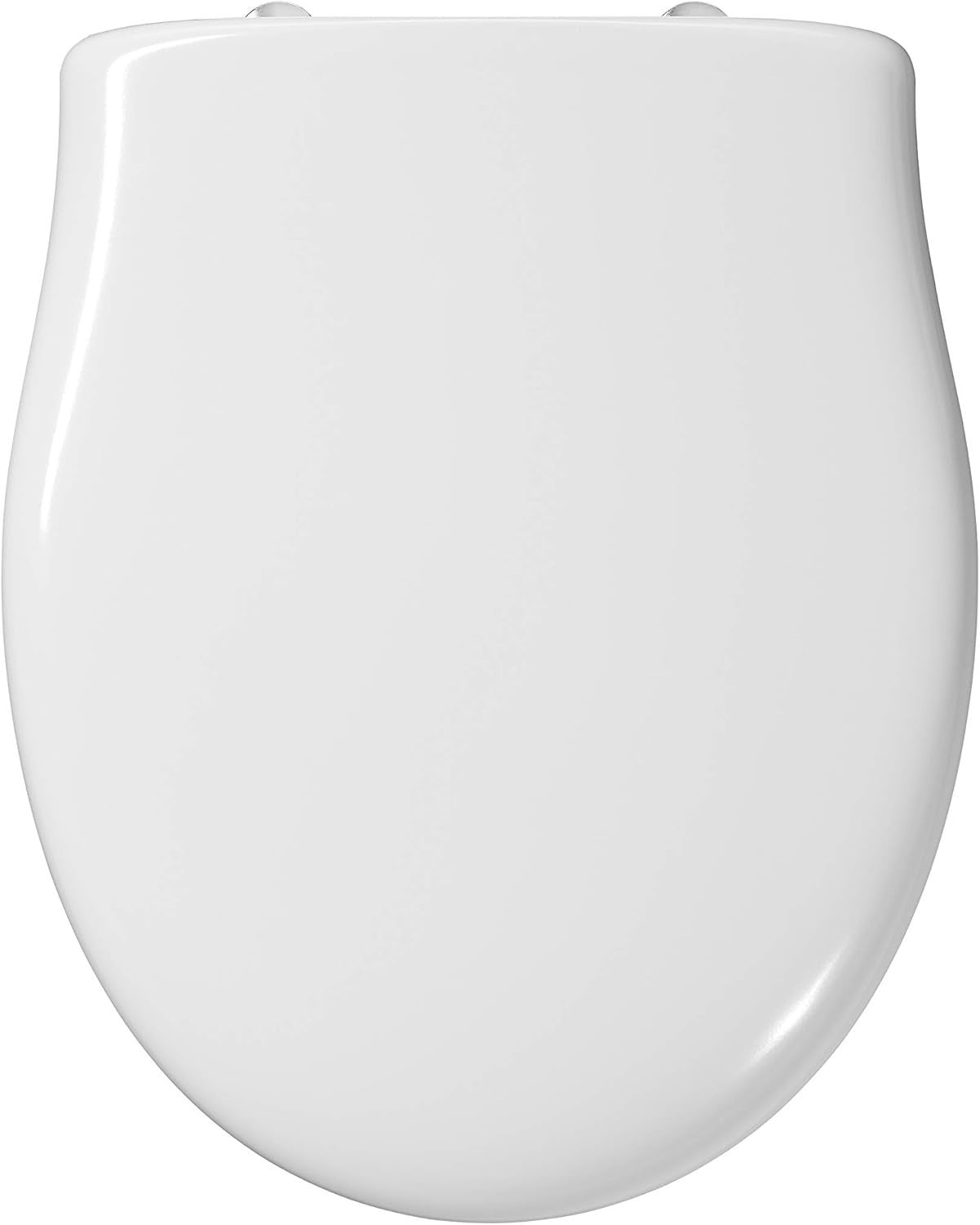 Alto Round Toilet Seat White Gloss Duroplast Wrapover Durable Easy Install
