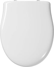 Alto Round Toilet Seat White Gloss Duroplast Wrapover Durable Easy Install