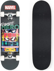 Kids Wooden Skateboard 79x20cm Marvel Fearless ABEC-7 Wheels