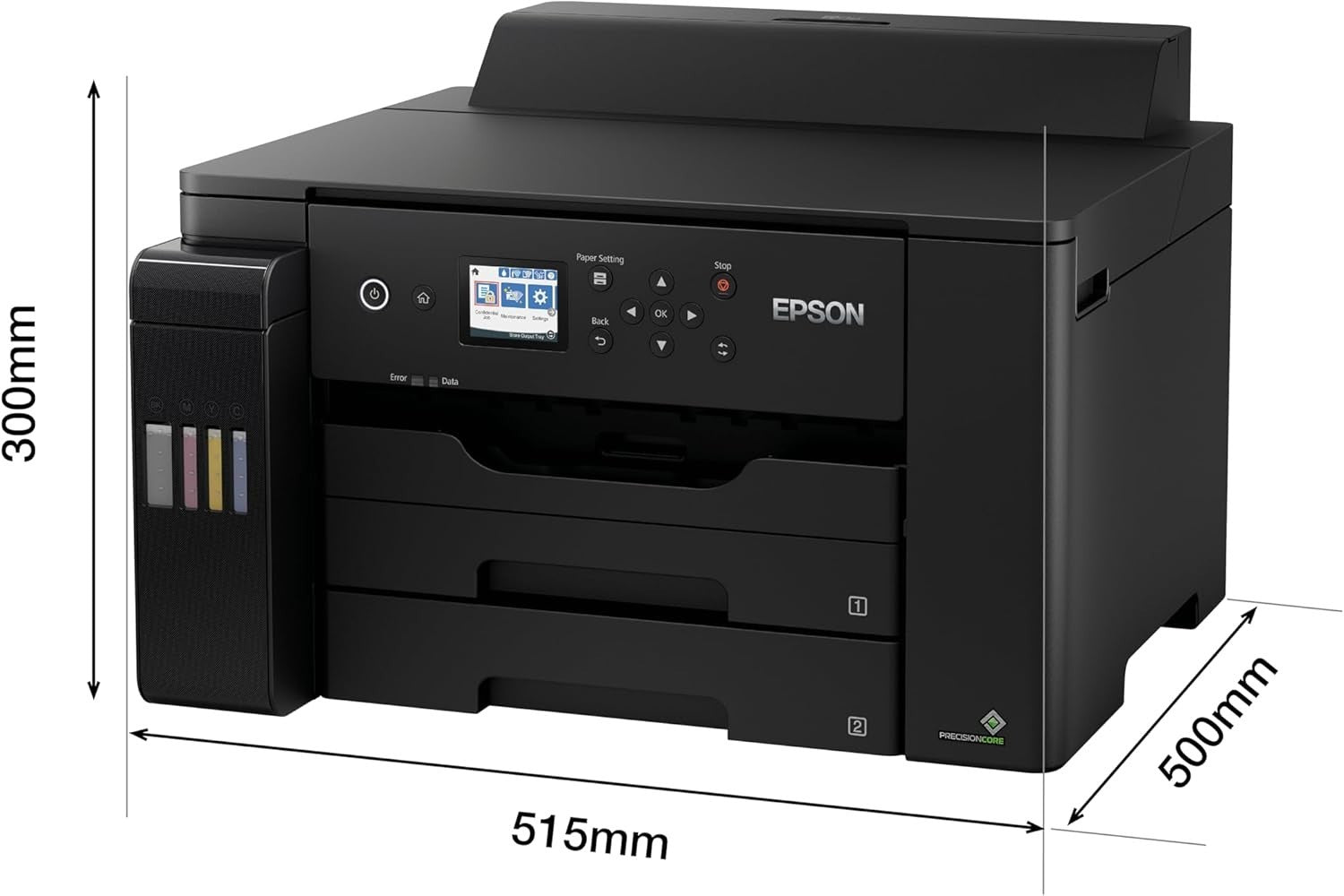A3+ High-Speed Wi-Fi Ink Tank Printer Black | Auto Duplex | 32ppm Output
