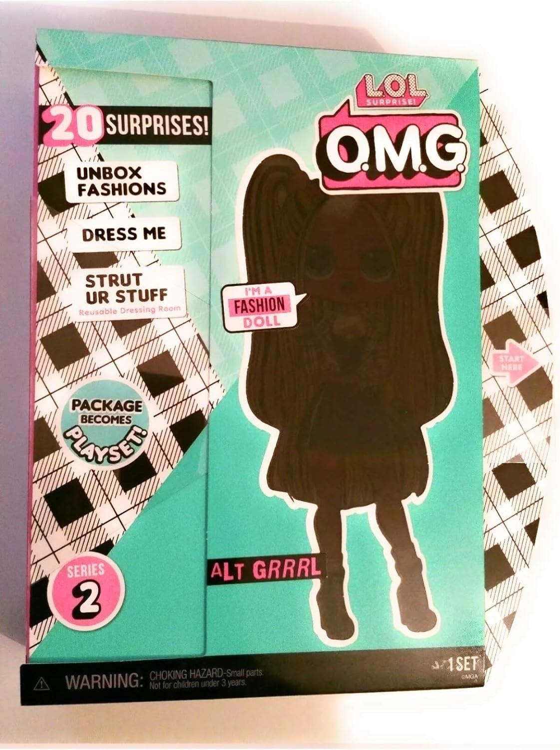 Alt Style Fashion Doll 20 Surprises Articulated Outfit Playset