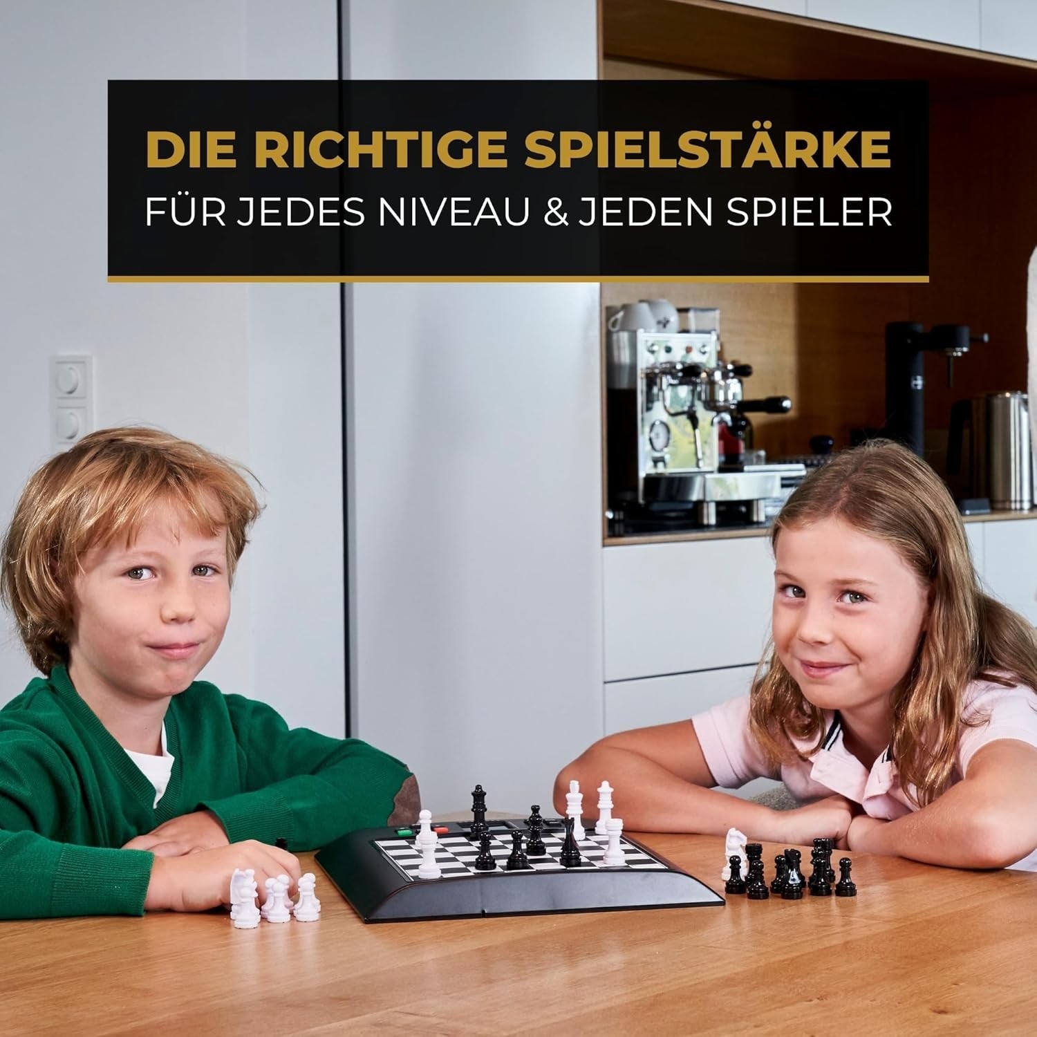 Advanced Electronic Chess Computer with 2000+ ELO Levels & Training Modes