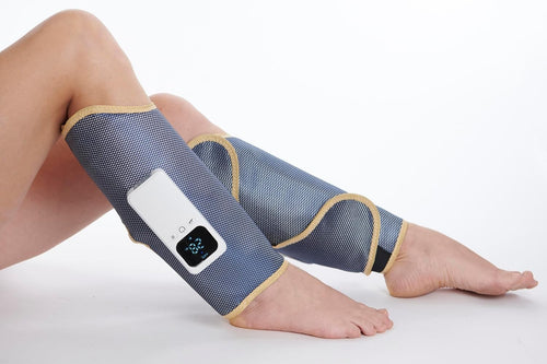 Heated Air Compression Leg Massager with 3 Intensity Levels & Cordless Relief