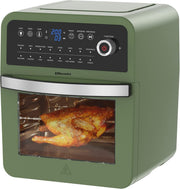 12L Retro Air Fryer Oven | 1800W Oil-Free Cooking | 16 Presets | Sage