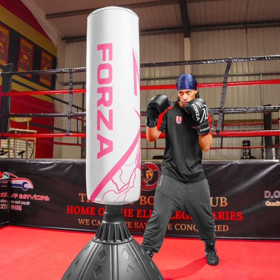 6ft Standing Boxing Kick Bag Heavy Duty Microfibre MMA Trainer