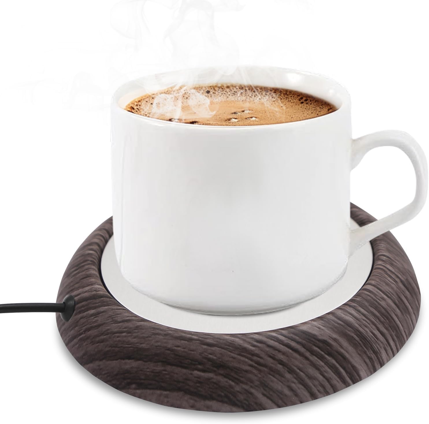 USB Coffee Mug Warmer Non Slip Heated Coaster 75mm