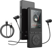 64GB MP3 Player Bluetooth 5.3 Music Player with FM Radio & Speaker
