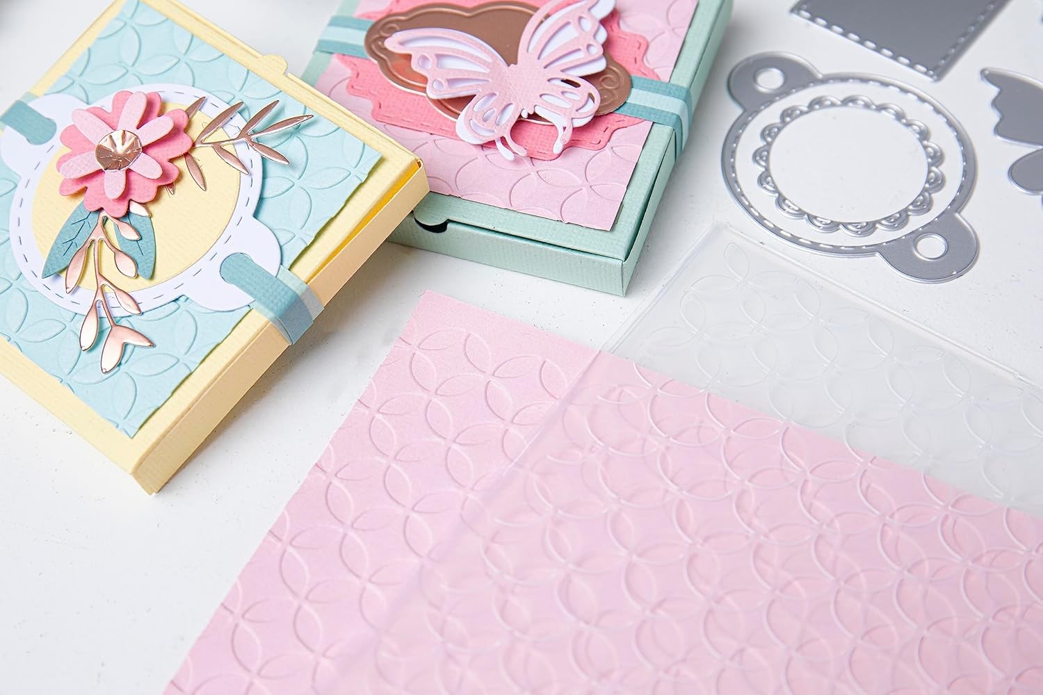 Manual Die Cutting Embossing Machine Starter Kit A4 Card Making Craft