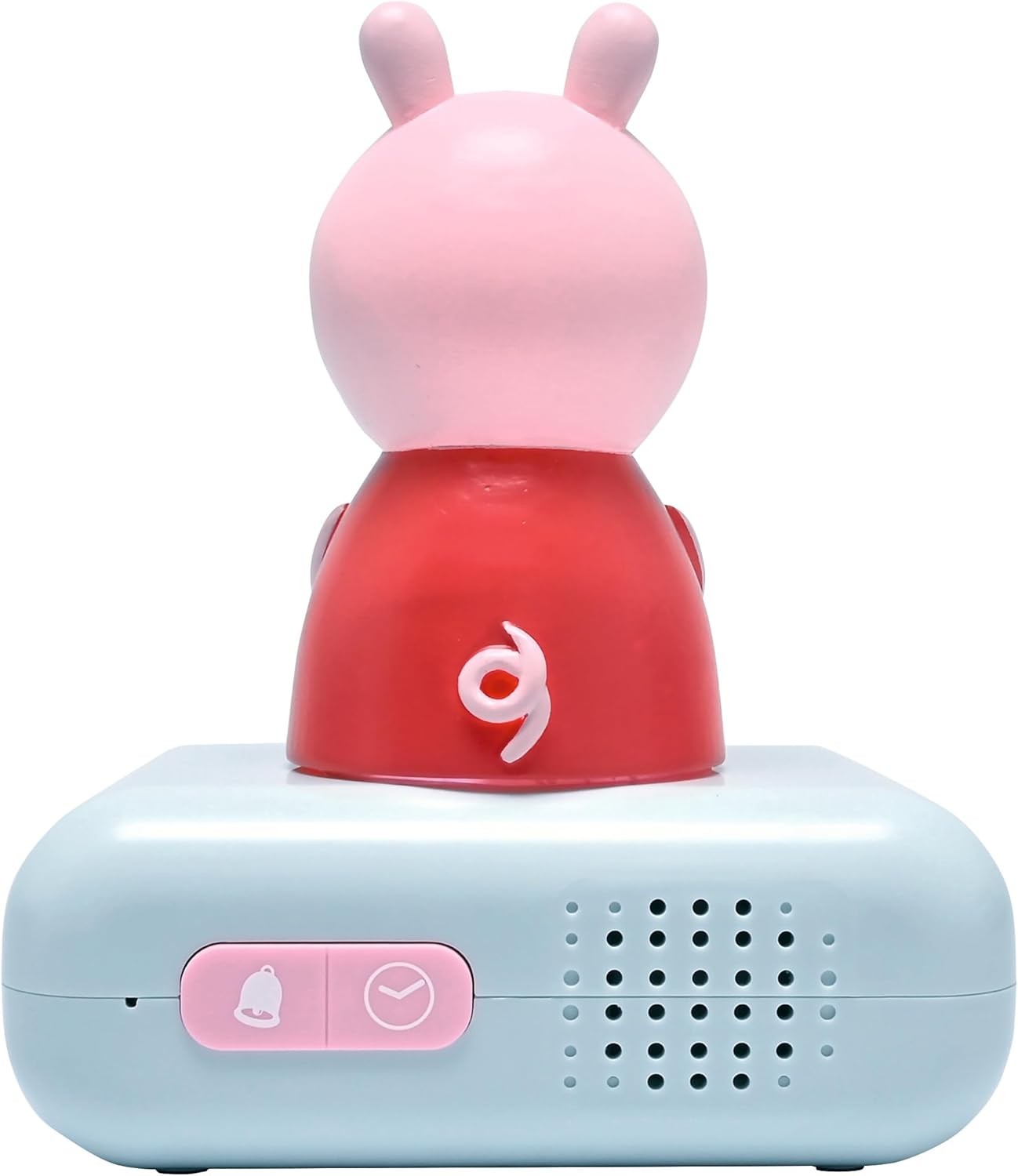Kids Alarm Clock Night Light LCD Snooze Sound Effects Bed Clock Pink