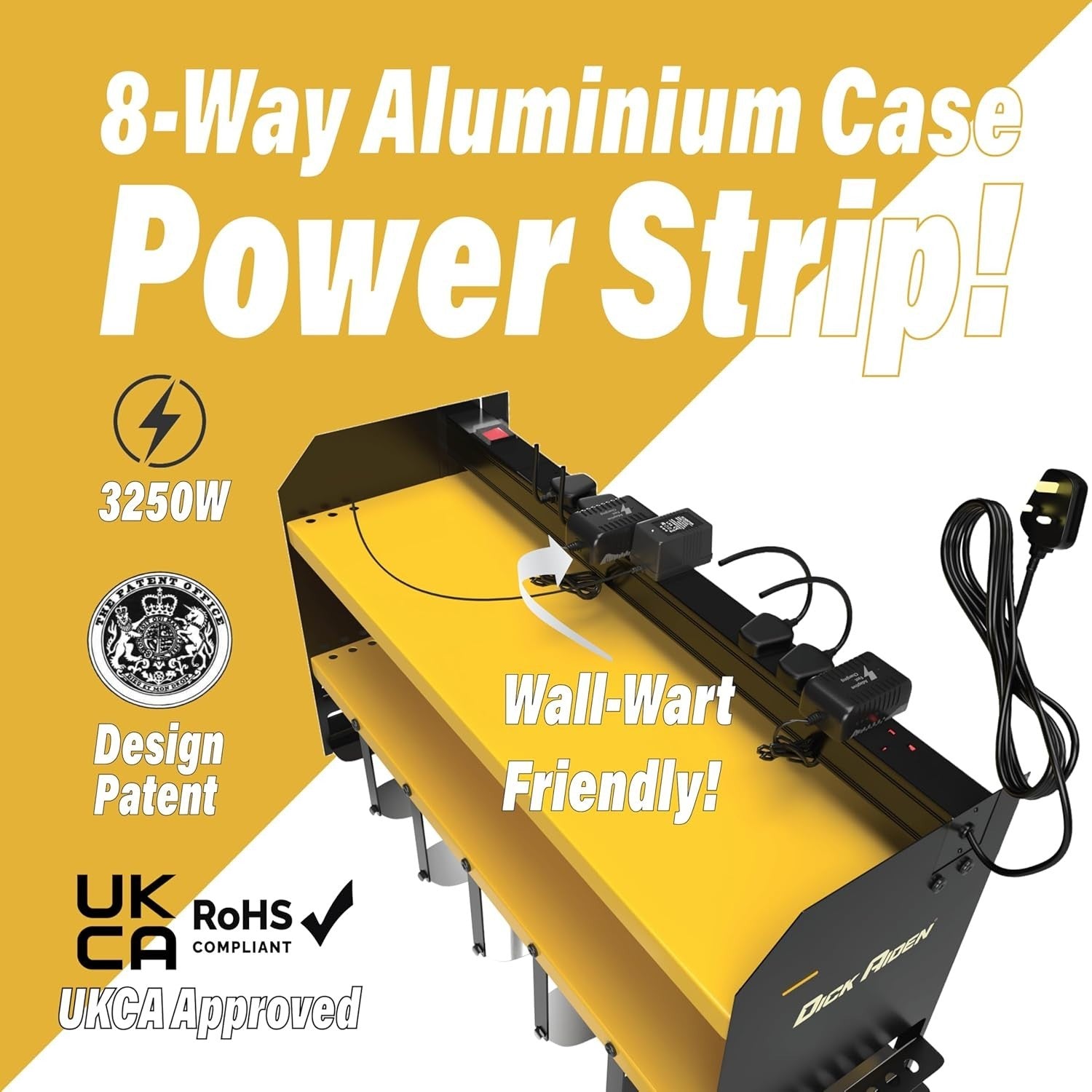 Heavy Duty Power Tool Organizer Wall Rack Charging Station 6 Slot Steel