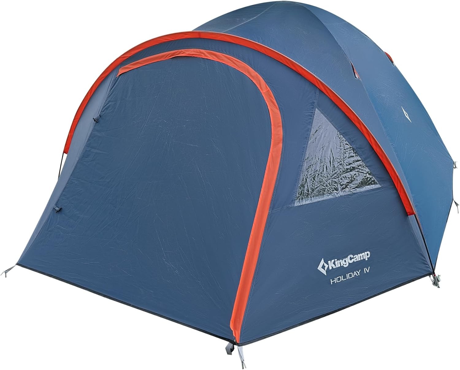 KingCamp 4-Person Dome Tent Waterproof with Porch for Outdoor