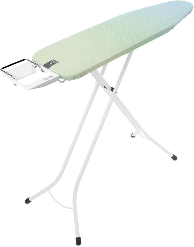 Compact Ironing Board 110x30cm Adjustable Height Foldable