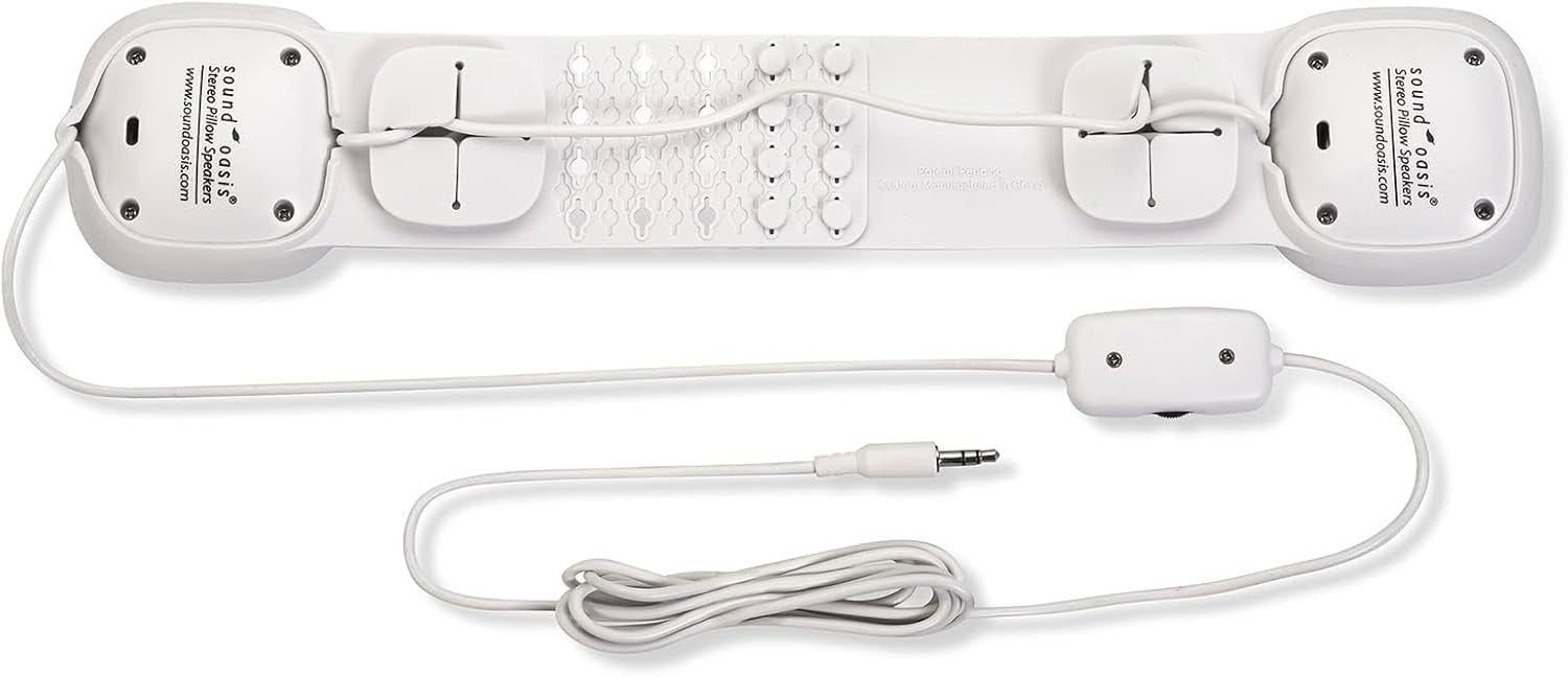 Pillow Speakers for Sleep Therapy | Ultra-Thin Stereo Sound & Comfort