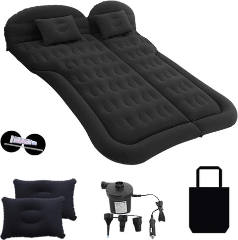 SUV Inflatable Air Mattress Car Bed Camping Cushion – Portable & Thick
