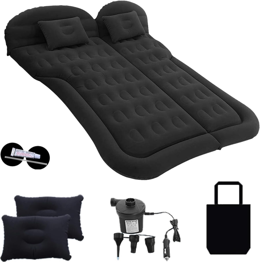SUV Inflatable Air Mattress Car Bed Camping Cushion – Portable & Thick