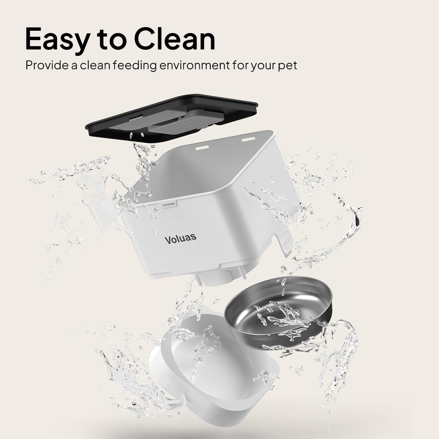 Automatic Pet Feeder 4L Timed Food Dispenser Portion Control LCD Timer