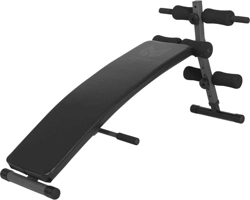 Foldable Adjustable Sit Up Bench Ab Crunch Core Trainer Home Gym