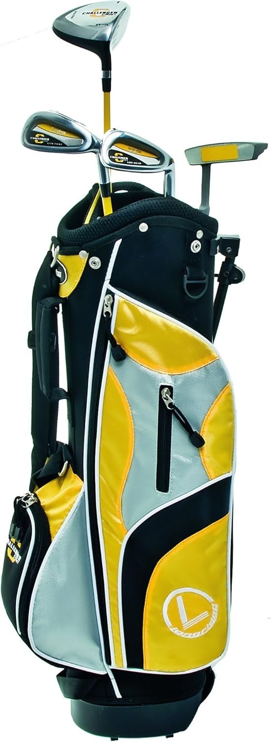 Junior Golf Club Set Ages 4+ Right Hand Driver Irons Putter Stand Bag