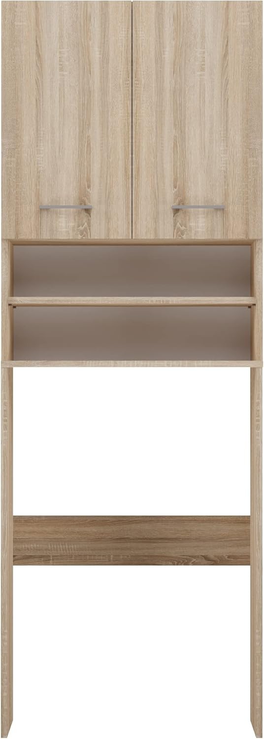 Washing Machine Storage Cabinet Over Washer Bathroom Laundry Unit Shelves