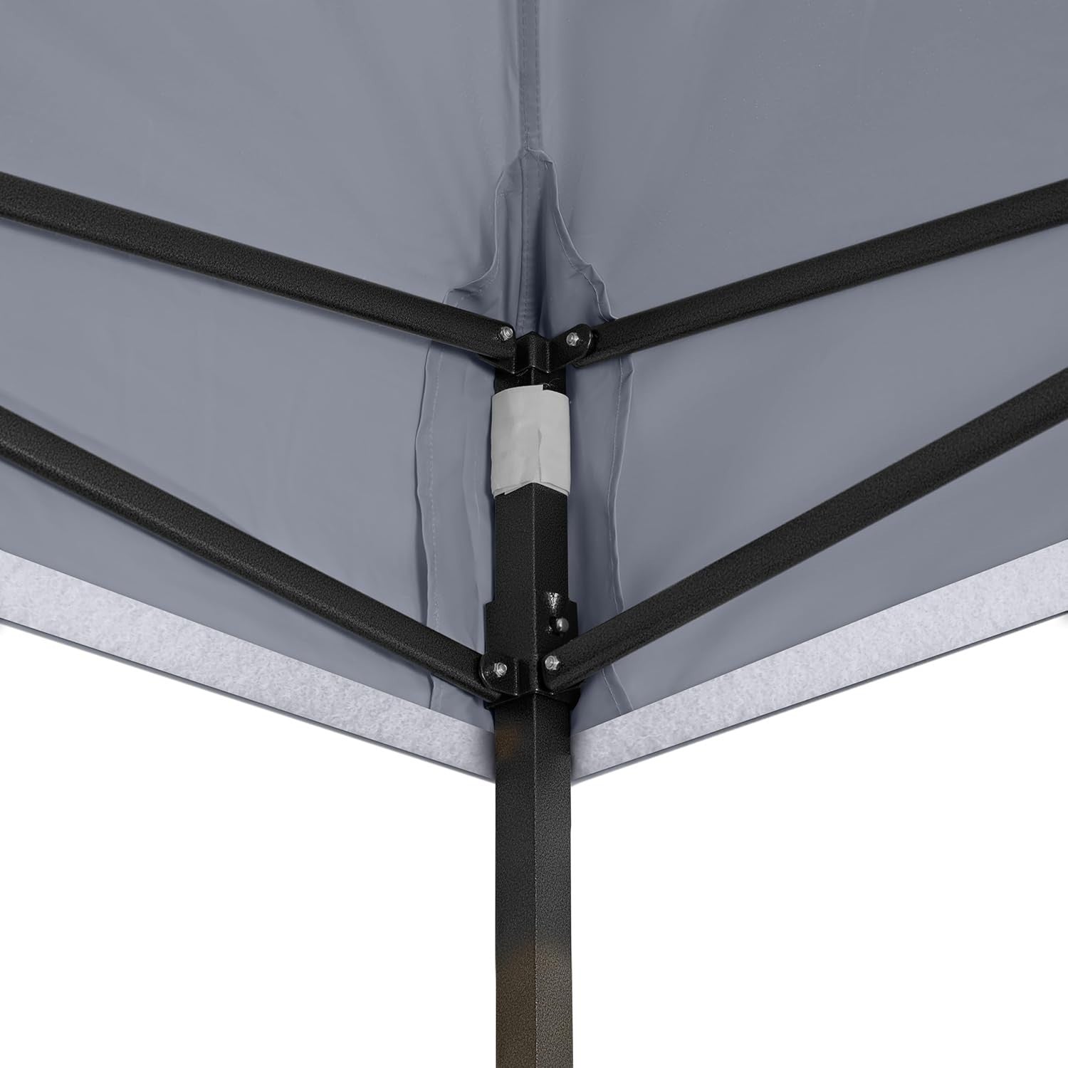 3x3M Metallic Grey Pop Up Gazebo Heavy Duty Waterproof Outdoor Tent