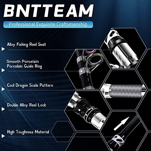 Telescopic Fishing Rod 3.0M Carbon Fiber Ultralight Travel Surf Pole