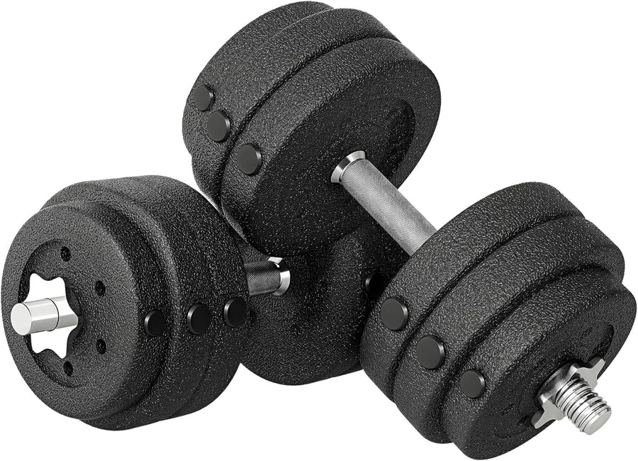 Adjustable Dumbbell Set 20kg 25kg 30kg Home Gym Hand Weights