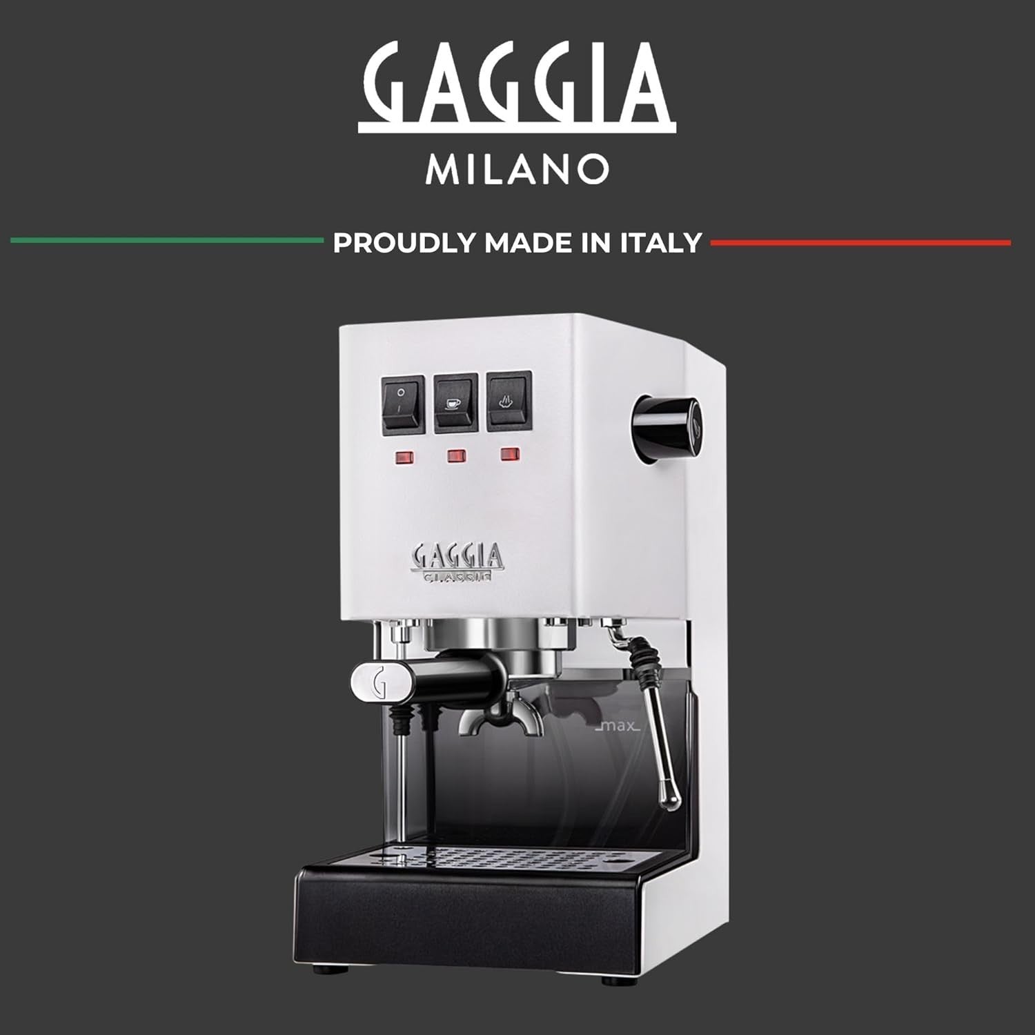 Pro Manual Espresso Machine | Brass Boiler | 2.1L Tank | Steam Milk Wand | 1200W