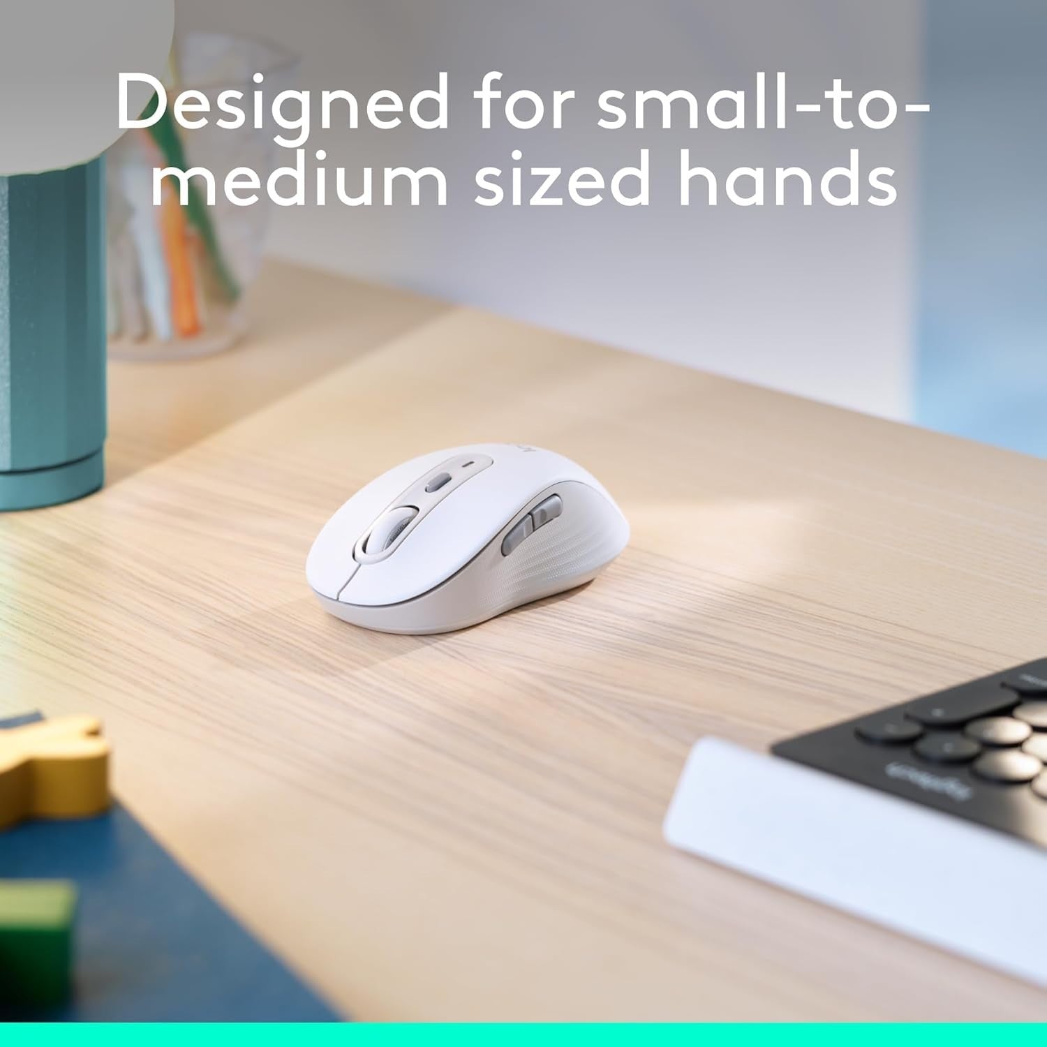 Left Hand Wireless Mouse Large Hands Silent Click Ergonomic Bluetooth PC Mac
