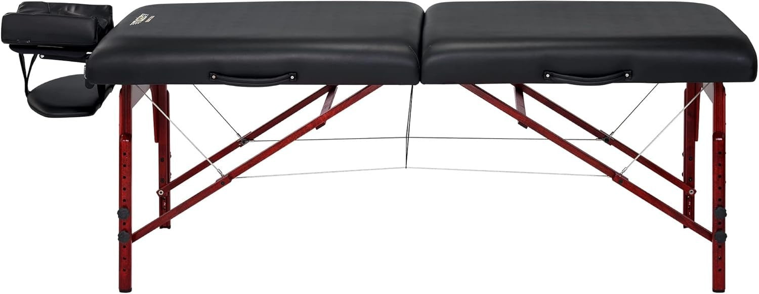 70cm Heated Portable Massage Table w/ 7.6cm Memory Foam | Pro Montclair Spa Bed