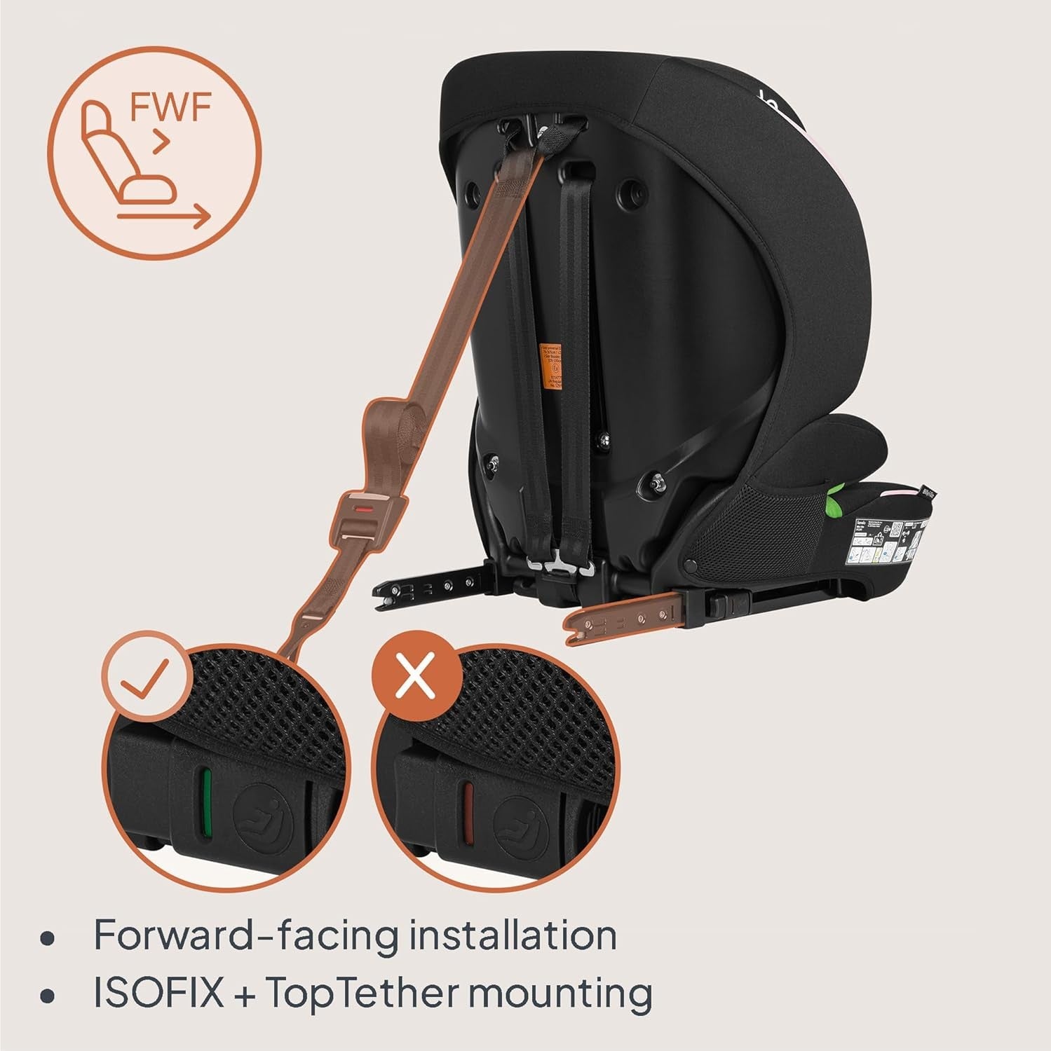 i-Size Car 76–150cm ISOFIX R129 Booster Side Impact Adjustable